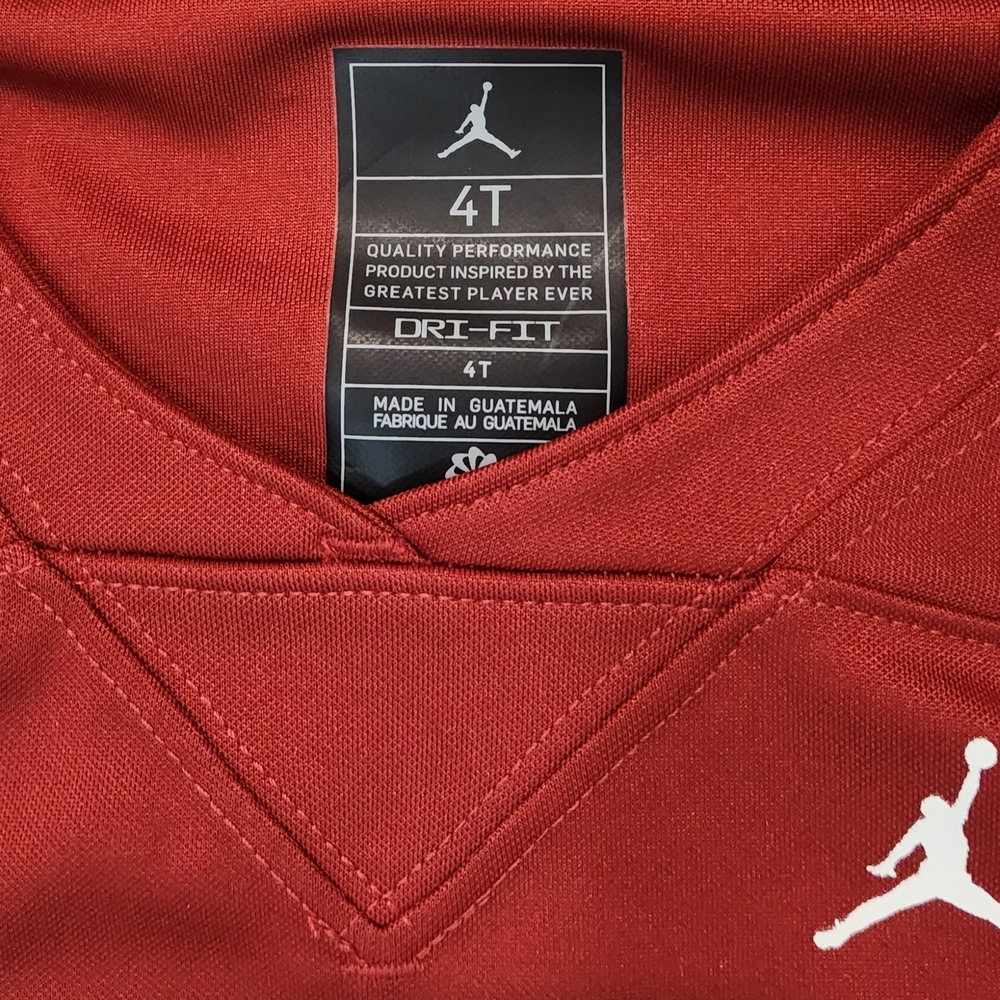 Nike Jordan Oklahoma Sooners Football Game Jersey size 4T New with Tags - Picture 4 of 6